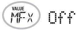 ROLAND EXR-46OR - Utiliser le processeur multi-effet (MFX) - 2