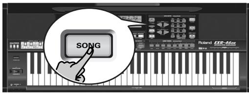 ROLAND EXR-46OR - Activer le mode song - 1