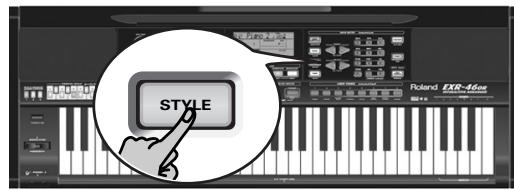 ROLAND EXR-46OR - Selecting Music Styles - 1