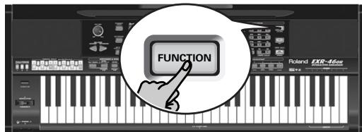 ROLAND EXR-46OR - Saving songs to a Flash memory - 1