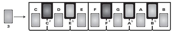 ROLAND EXR-46OR - Saving and loading your tunings (SCALE MEMORY) - 4