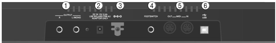 ROLAND EXR-46OR - Face arrière - 1