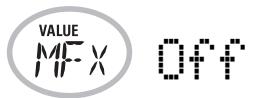 ROLAND EXR-46OR - Using the multi-effects processor (MFX) - 2