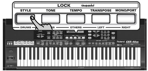 ROLAND EXR-46OR - Lock: filtering certain User Program settings - 1