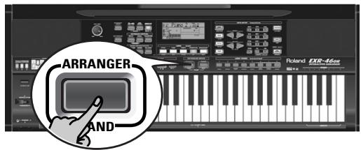 ROLAND EXR-46OR - Activation/utilisation de l'arrangeur - 1