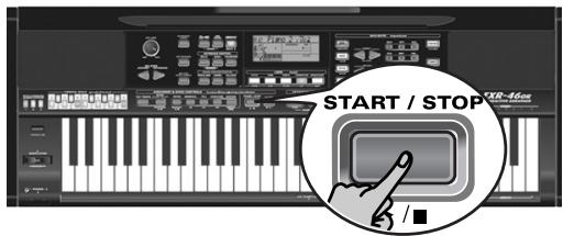 ROLAND EXR-46OR - Starting/using the Arranger - 2