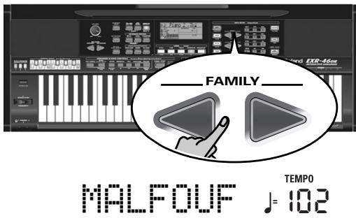 ROLAND EXR-46OR - Utiliser le music assistant - 2