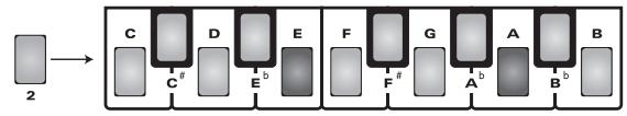 ROLAND EXR-46OR - Saving and loading your tunings (SCALE MEMORY) - 3