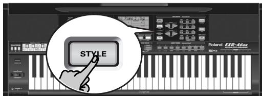 ROLAND EXR-46OR - Reproduire une démo de styles - 1