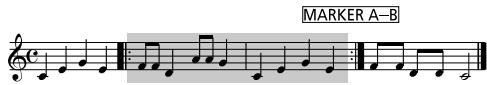 ROLAND EXR-46OR - Reproduction en boucle (repeat) - 3