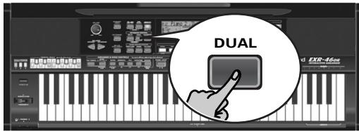 ROLAND EXR-46OR - Utiliser les parties main et dual - 1