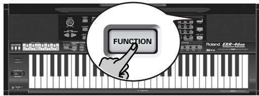 ROLAND EXR-46OR - Using a footswitch for punching in/out - 1