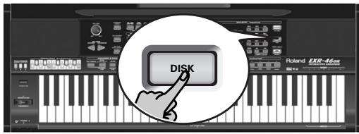 ROLAND EXR-46OR - Charger des programmes utilisés de la disquette - 1
