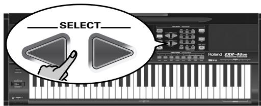 ROLAND EXR-46OR - Supprimer des morceaux de la mémoire flash - 3