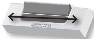 MODULATION BAR TOUCH CONTROLLER