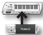 ROLAND LUCINA AX-09 - Restoring Lucina AX-09 Settings from USB Memory - 1