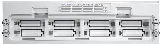 BATTERY SIZE AA BIR15/01.12V x 6