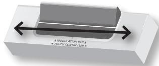 A MODULATION BAR A + TOUGH CONTROLLER