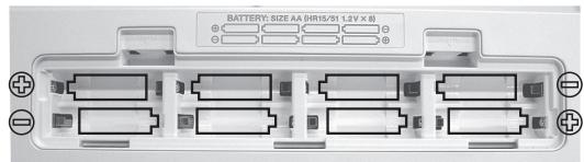 ROLAND LUCINA AX-09 - Instalação das pilhas - 2