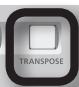 ROLAND LUCINA AX-09 - Halten Sie den [TRANSPOSE]-Taster gedrückt. - 2