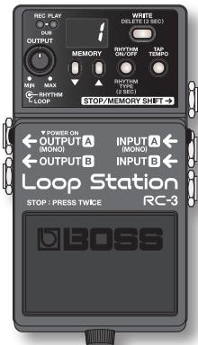 ROLAND RC-3 - Fiche technique - 1