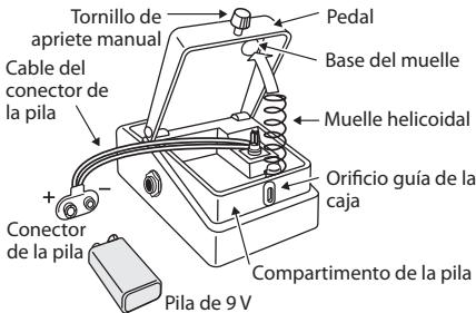 ROLAND RC-3 - Cambio de la pila - 1
