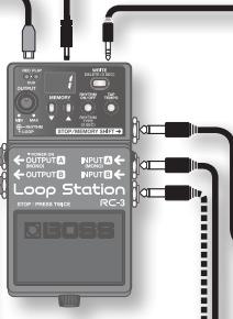 ROLAND RC-3 - OUTPUT A/B-Buchsen - 2