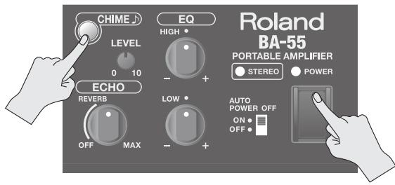 ROLAND BA-55 - Pairing mit dem Kanal WIRELESS 1 - 1