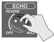 ROLAND BA-55 - Applying Echo to the Mic's Sound - 1