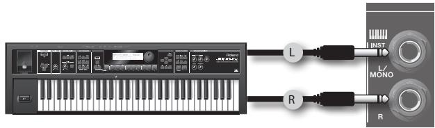 ROLAND BA-55 - Utilisation d'un instrument - 1