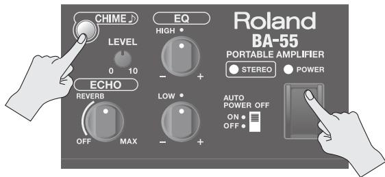 ROLAND BA-55 - Emparelhamento do canal WIRELESS 1 - 1