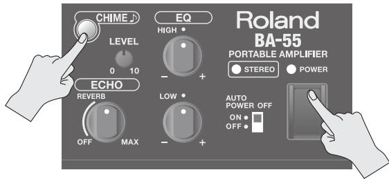 ROLAND BA-55 - Emparejemiento del canal WIRELESS 1 - 1