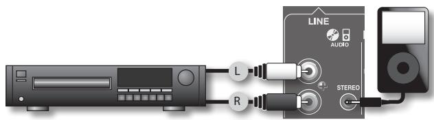 ROLAND BA-55 - Using an Audio Player - 1