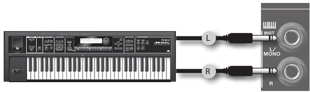 ROLAND BA-55 - Utilización de un instrumento - 1