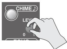 ROLAND BA-55 - Emissione di un suono chime - 2
