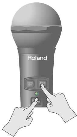 ROLAND BA-55 - Emparejemiento del canal WIRELESS 1 - 3