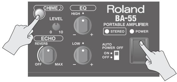 ROLAND BA-55 - Abbinamento al canale WIRELESS 1 - 1