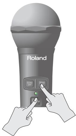 ROLAND BA-55 - Pairing mit dem Kanal WIRELESS 1 - 3