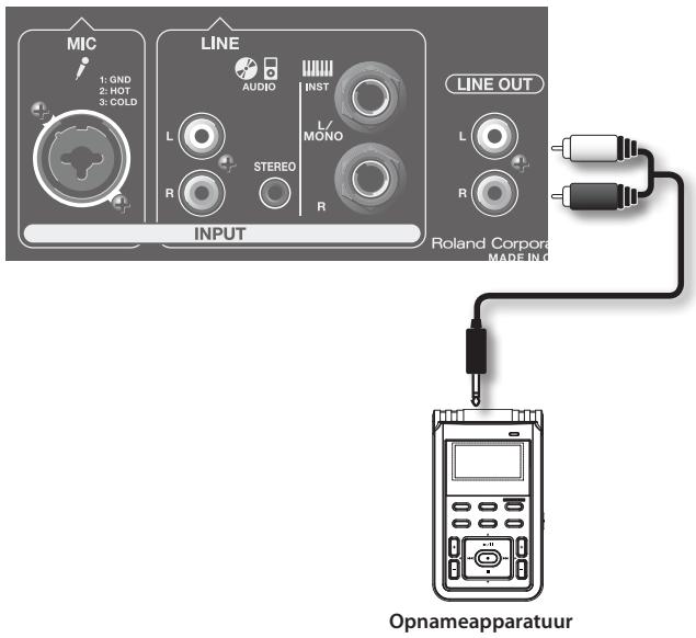 ROLAND BA-55 - Geluid afspelen via een andersystemeem - 2