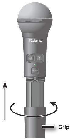 ROLAND BA-55 - Installing Batteries - 3