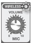 ROLAND BA-55 - Pairing to the WIRELESS 1 channel - 4