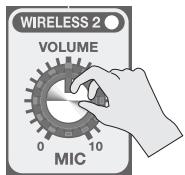 ROLAND BA-55 - Verwendeneines kabelgebundenen Mikrofons - 2