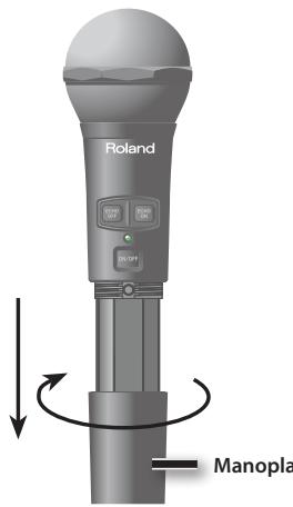 ROLAND BA-55 - Instalacao de Pilhas - 1