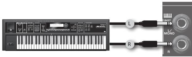 ROLAND BA-55 - Utilizzo di uno strumento - 1