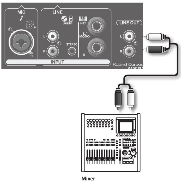 ROLAND BA-55 - Riproducione di suono mediante un'alto sistema - 1