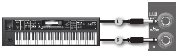 ROLAND BA-55 - Setup - 1
