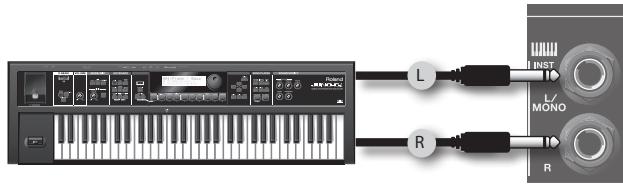 ROLAND BA-55 - Utilização de um Instrumento - 1
