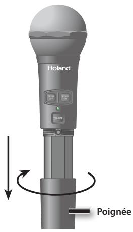 ROLAND BA-55 - Mise en place des piles - 1
