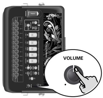 ROLAND FR-18 D RD - Mise sous tension - 2