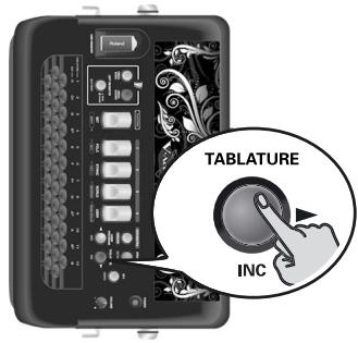 ROLAND FR-18 D RD - Changer la configuration des claviers (tablature) - 1